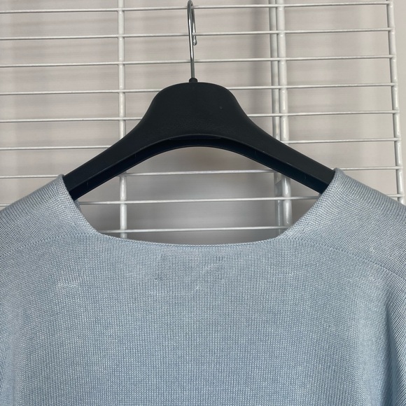 Eskandar Blue Pullover Sweater One size - Picture 6 of 9